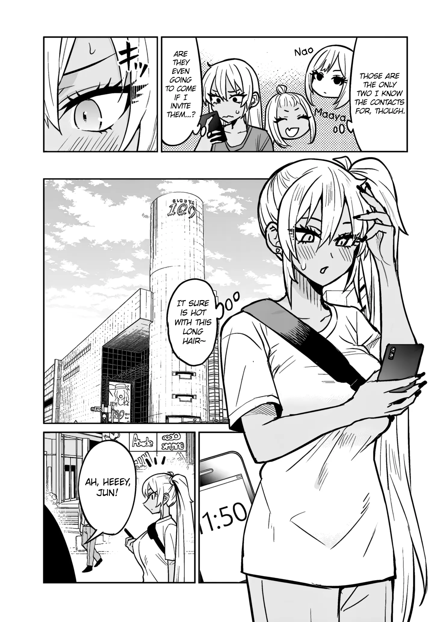 I’m A High School Boy, But I Got Gender-Swapped Into A Gyaru - Chapter 10.1