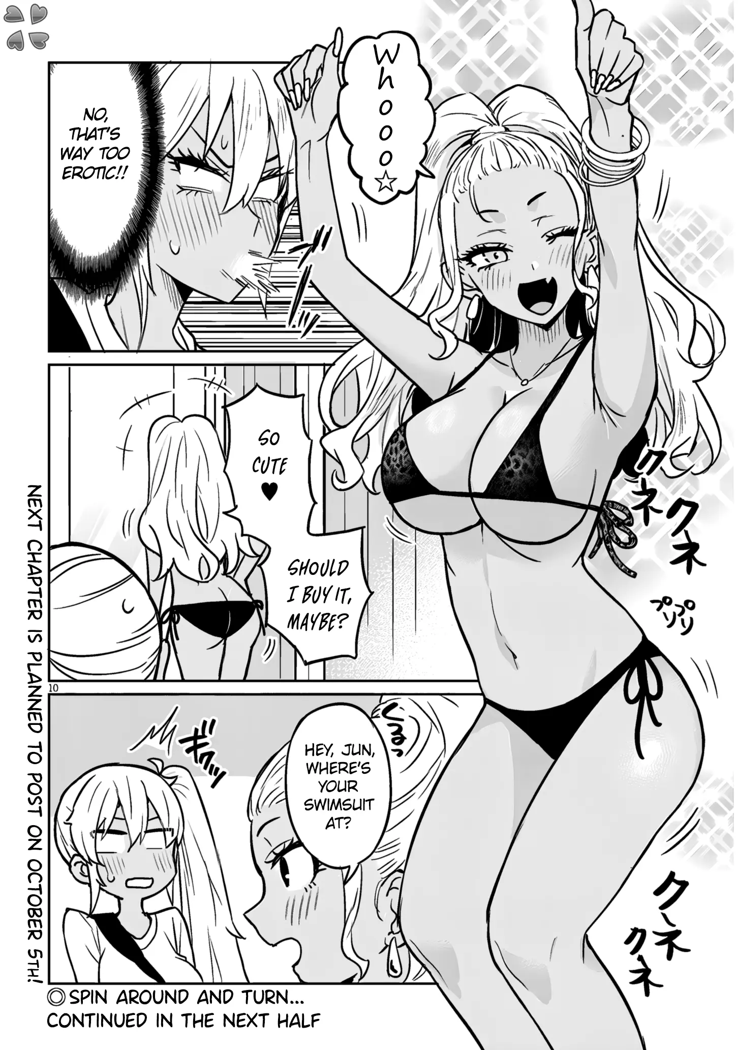 I’m A High School Boy, But I Got Gender-Swapped Into A Gyaru - Chapter 10.1