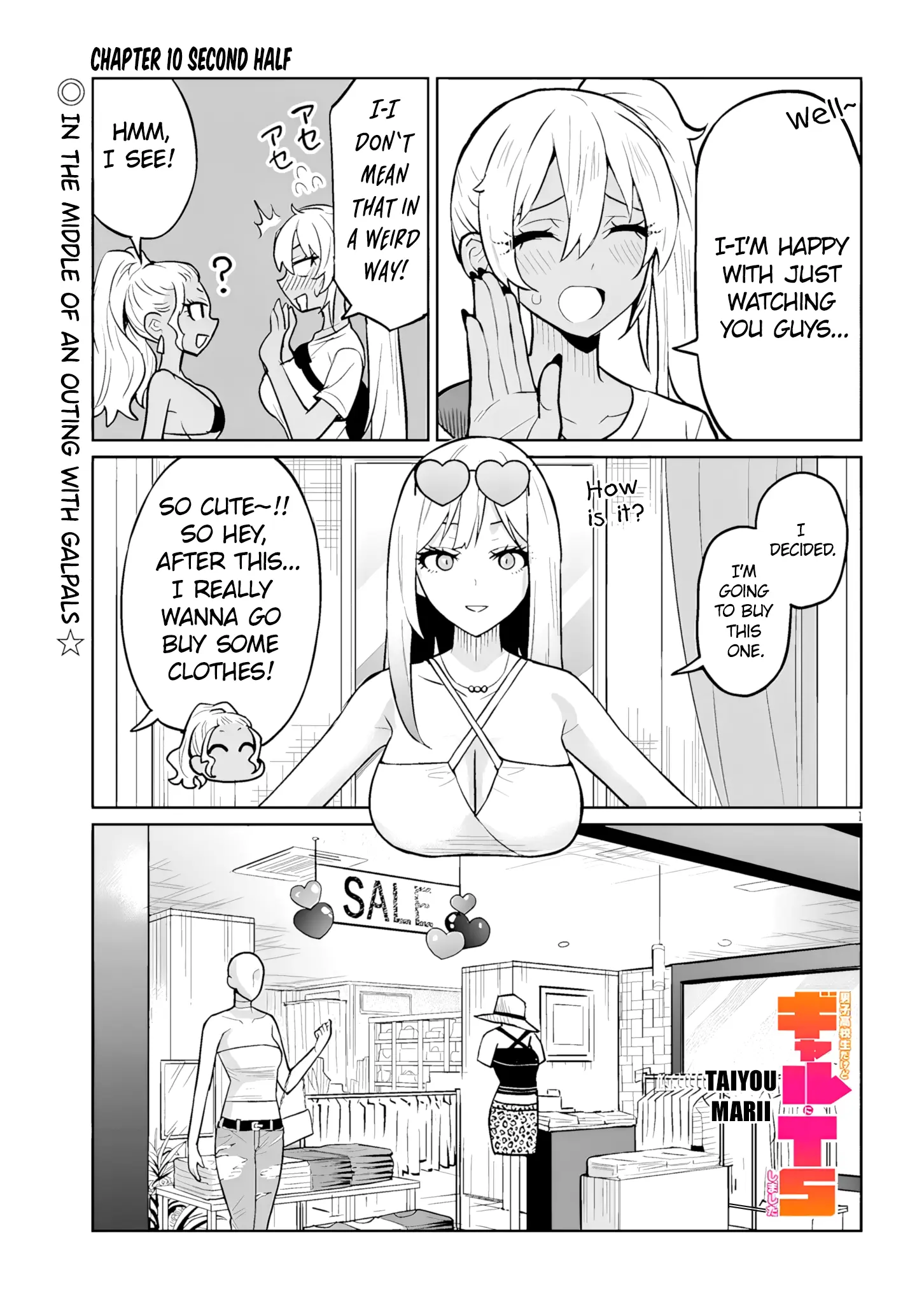 I’m A High School Boy, But I Got Gender-Swapped Into A Gyaru - Chapter 10.2