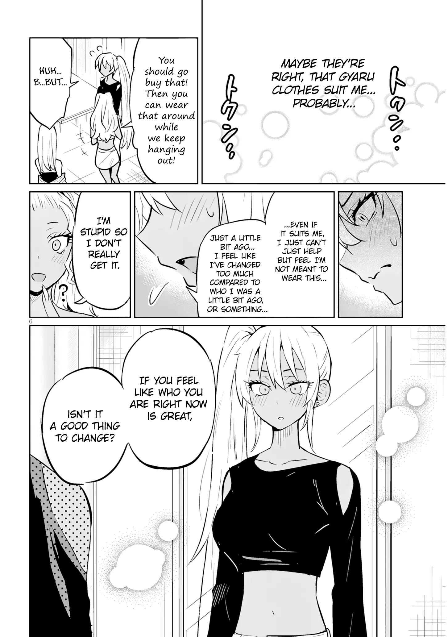 I’m A High School Boy, But I Got Gender-Swapped Into A Gyaru - Chapter 10.2