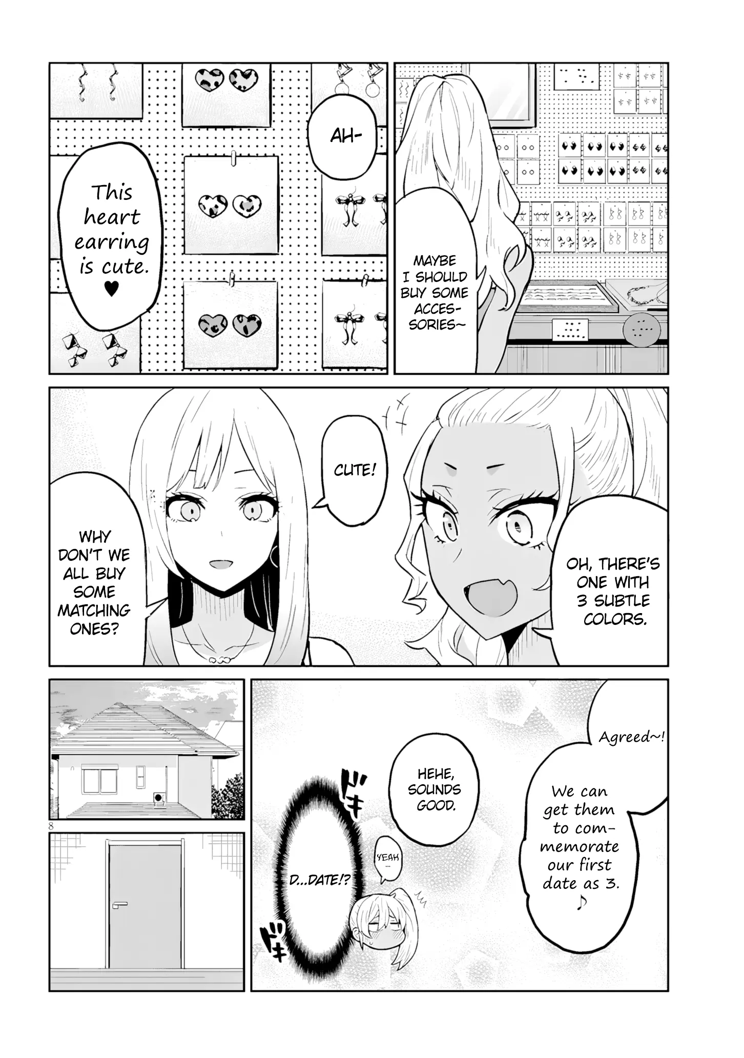 I’m A High School Boy, But I Got Gender-Swapped Into A Gyaru - Chapter 10.2