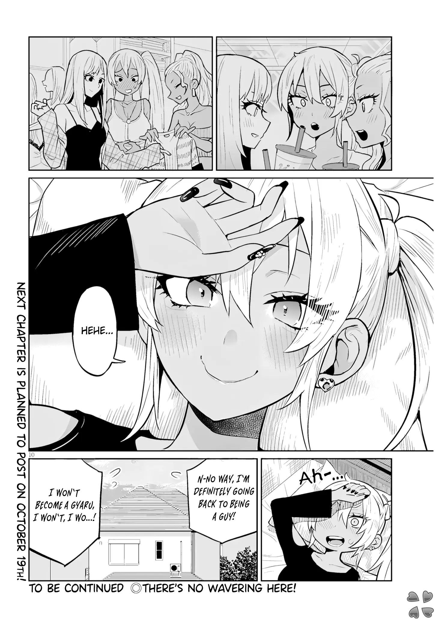 I’m A High School Boy, But I Got Gender-Swapped Into A Gyaru - Chapter 10.2