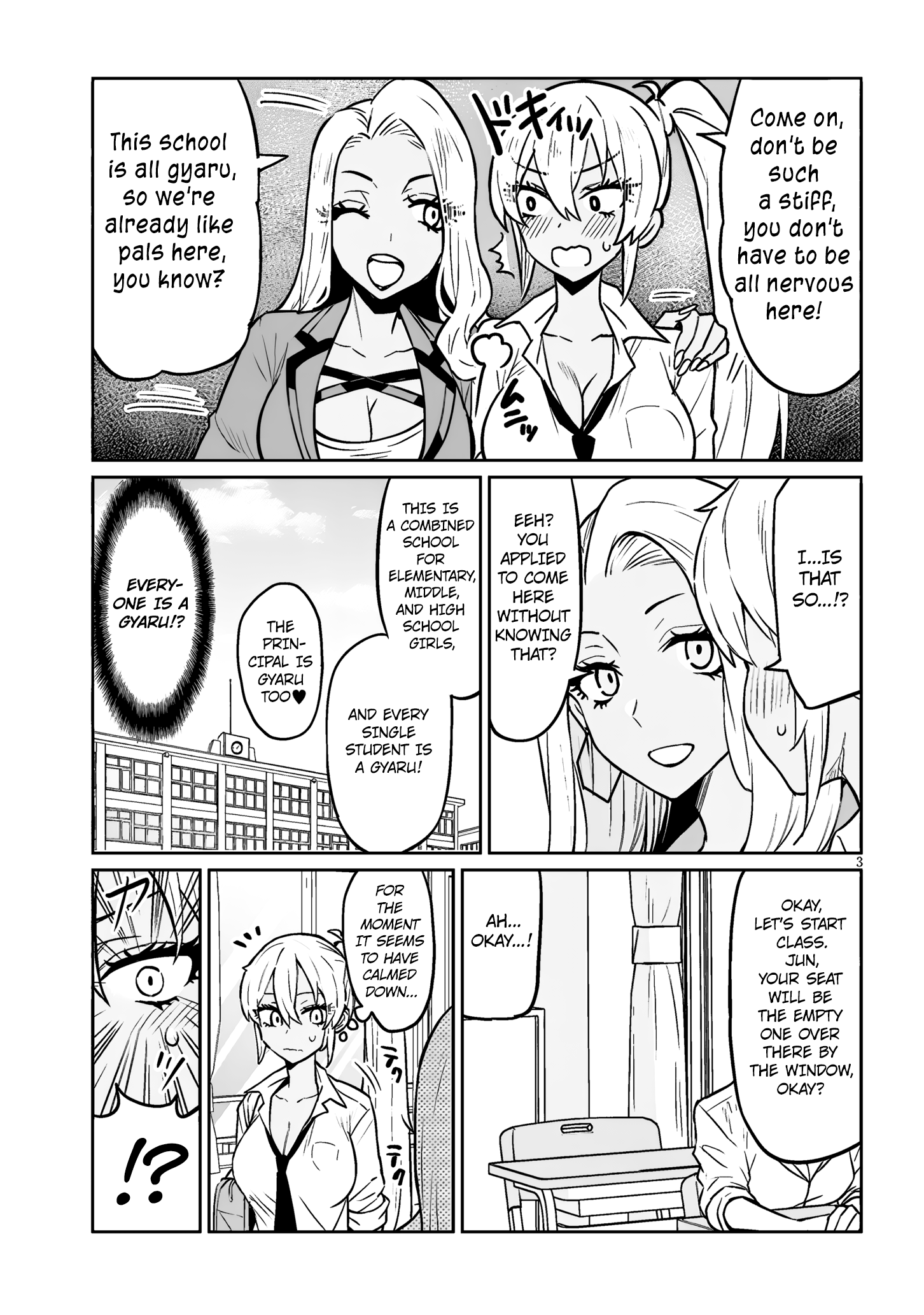 I’m A High School Boy, But I Got Gender-Swapped Into A Gyaru - Chapter 3