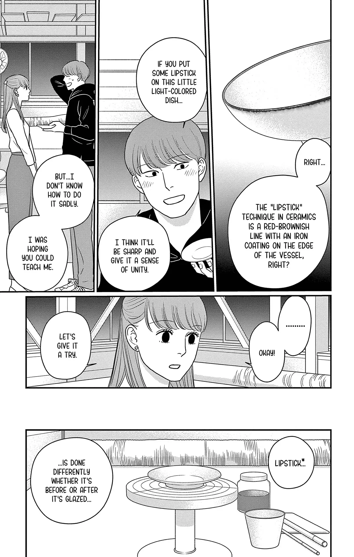 Ao No Hana Utsuwa No Mori - Vol.10 Chapter 49: A Lady's Lipstick