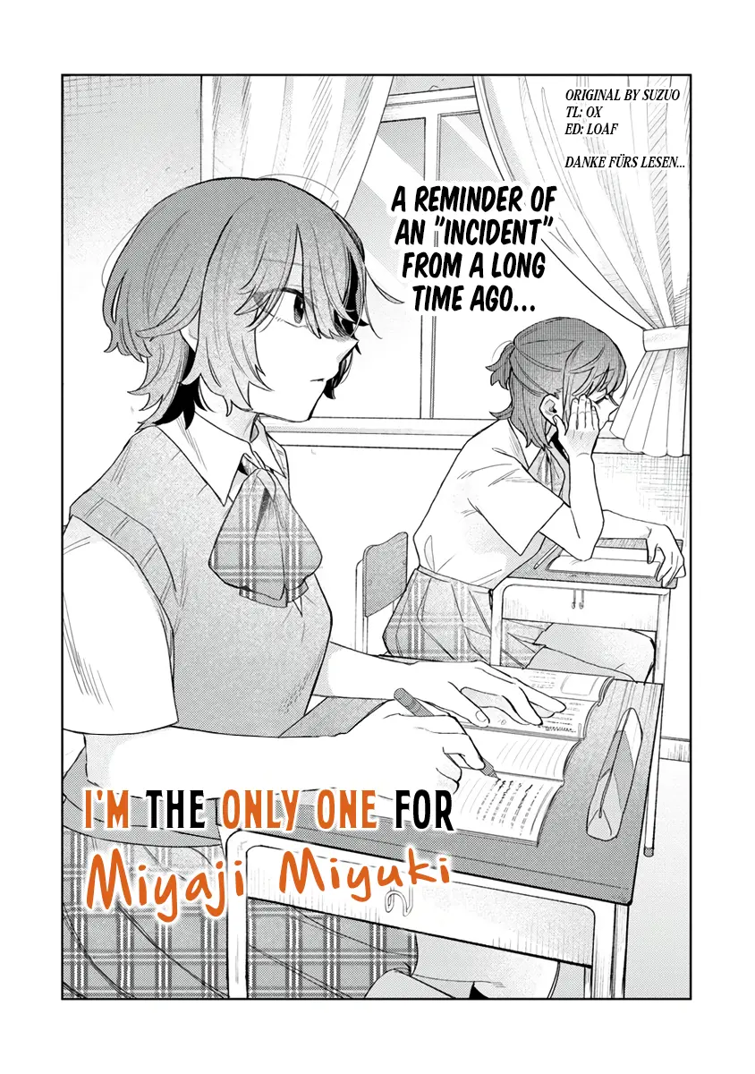 I'm The Only One For Miyaji Miyuki - Chapter 2