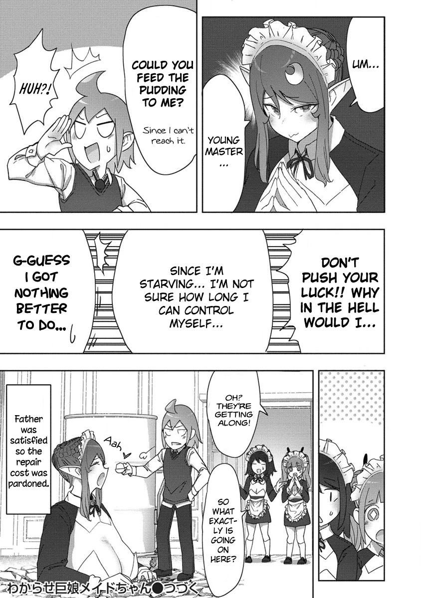 The Giant Maid Puts You In Your Place ♥ - Chapter 12: Giant Maid And The Pudding Grudge!