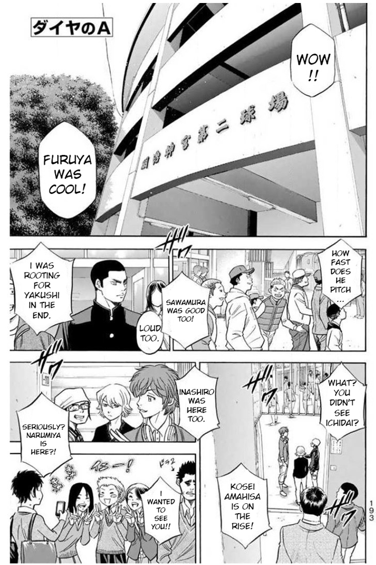 Daiya No A - Vol.46 Chapter 411: Seek Diamonds