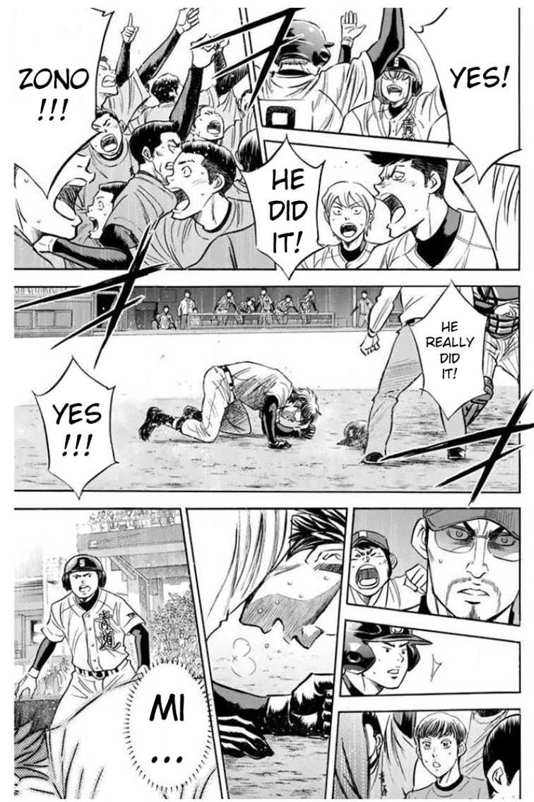 Daiya No A - Vol.46 Chapter 407: Desire To Keep Pitching