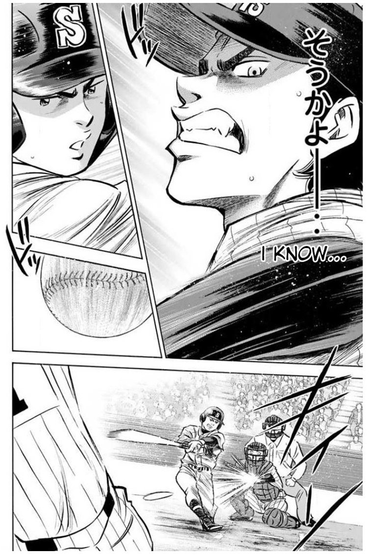 Daiya No A - Vol.46 Chapter 407: Desire To Keep Pitching