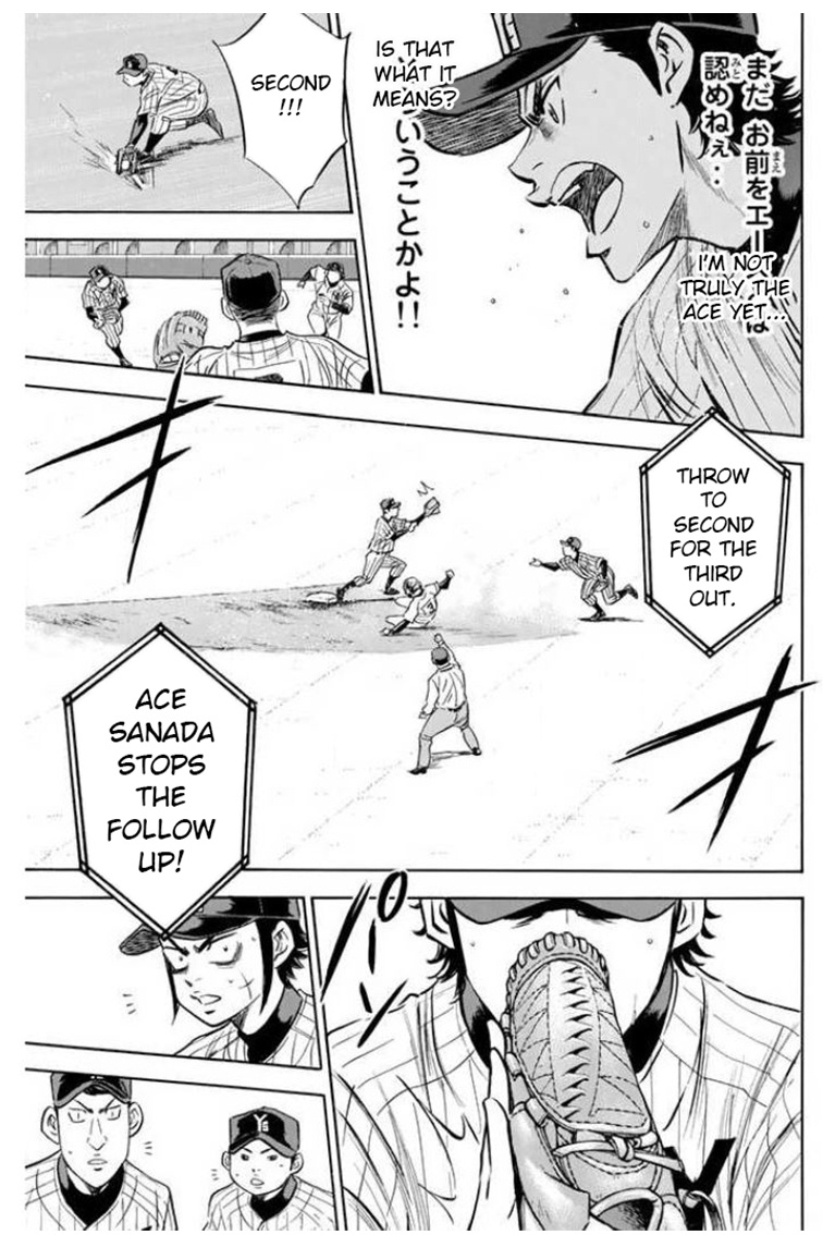 Daiya No A - Vol.46 Chapter 407: Desire To Keep Pitching