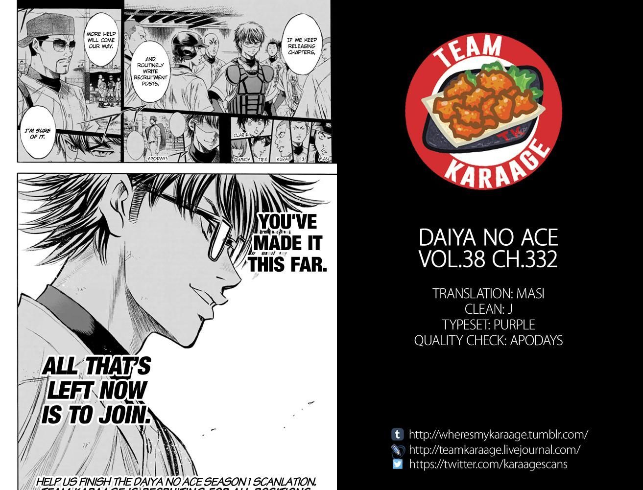 Daiya No A - Vol.38 Chapter 332 : Him