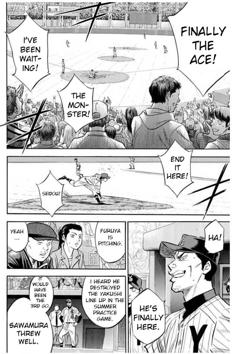 Daiya No A - Vol.46 Chapter 408: Failure As The Captain