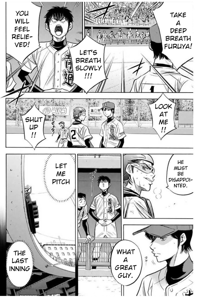 Daiya No A - Vol.46 Chapter 408: Failure As The Captain