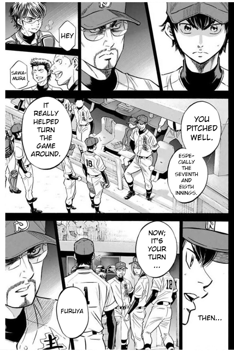 Daiya No A - Vol.46 Chapter 408: Failure As The Captain