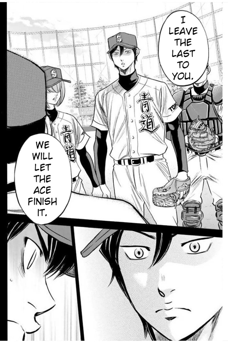 Daiya No A - Vol.46 Chapter 408: Failure As The Captain