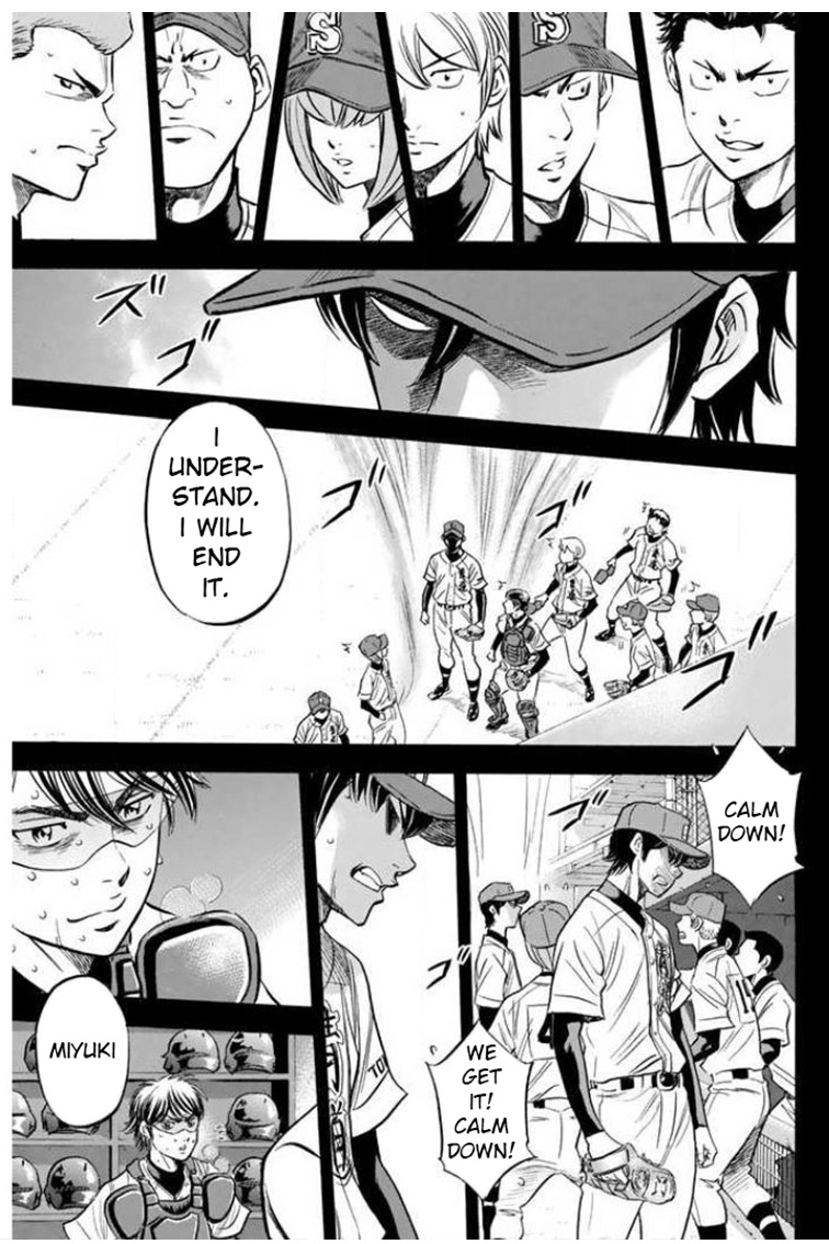 Daiya No A - Vol.46 Chapter 408: Failure As The Captain