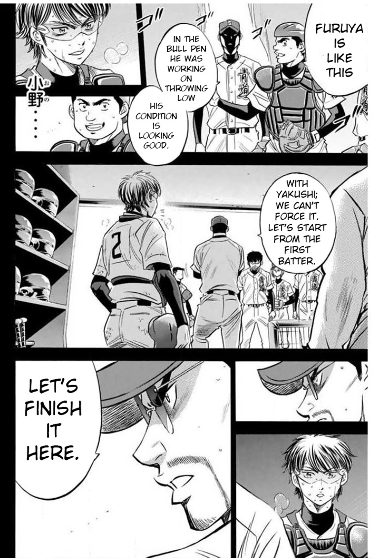 Daiya No A - Vol.46 Chapter 408: Failure As The Captain