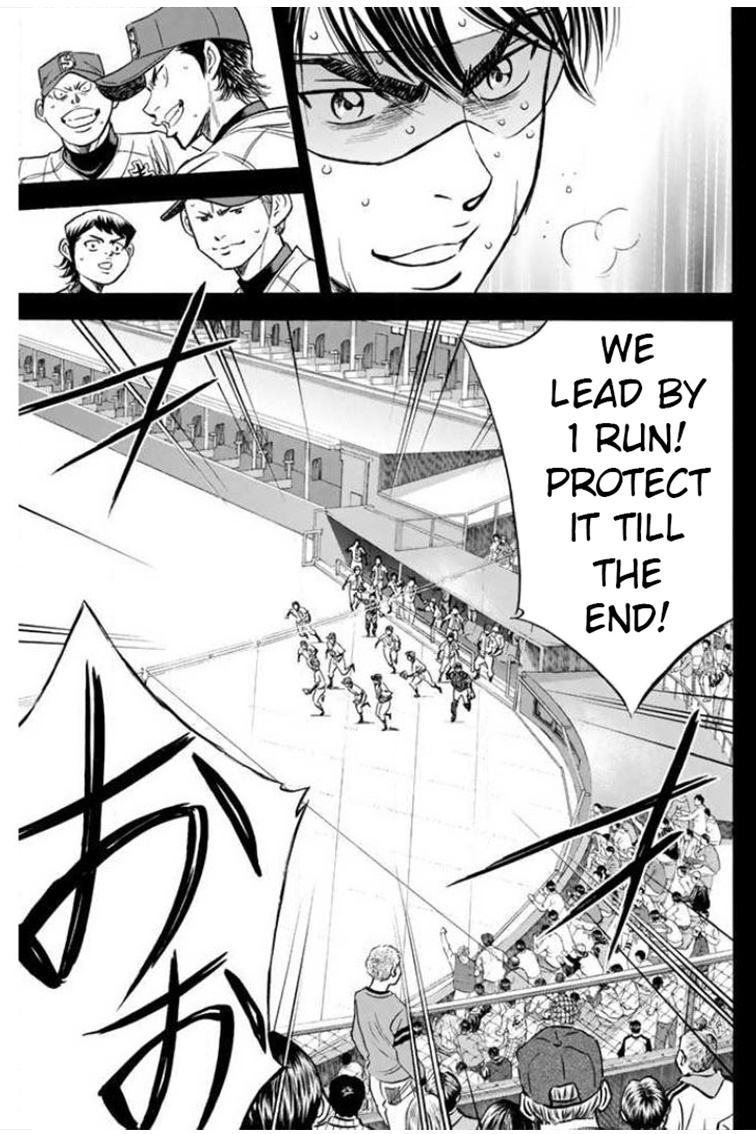 Daiya No A - Vol.46 Chapter 408: Failure As The Captain