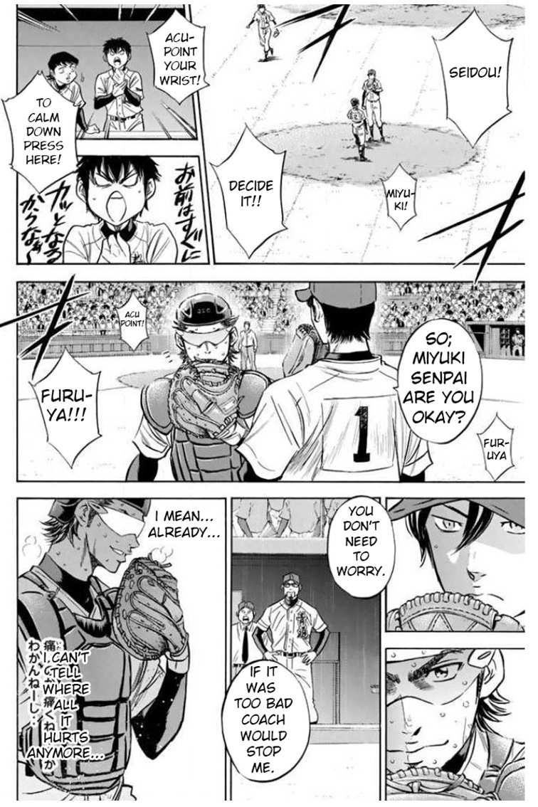 Daiya No A - Vol.46 Chapter 408: Failure As The Captain