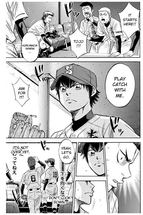 Daiya No A - Vol.46 Chapter 402: On The Ropes