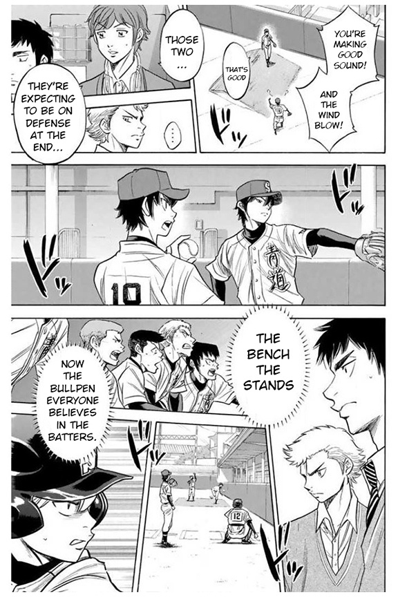 Daiya No A - Vol.46 Chapter 402: On The Ropes