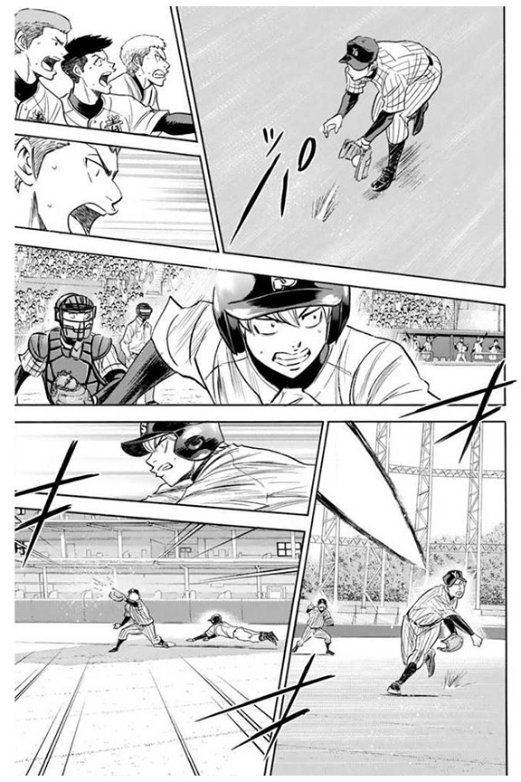 Daiya No A - Vol.46 Chapter 402: On The Ropes