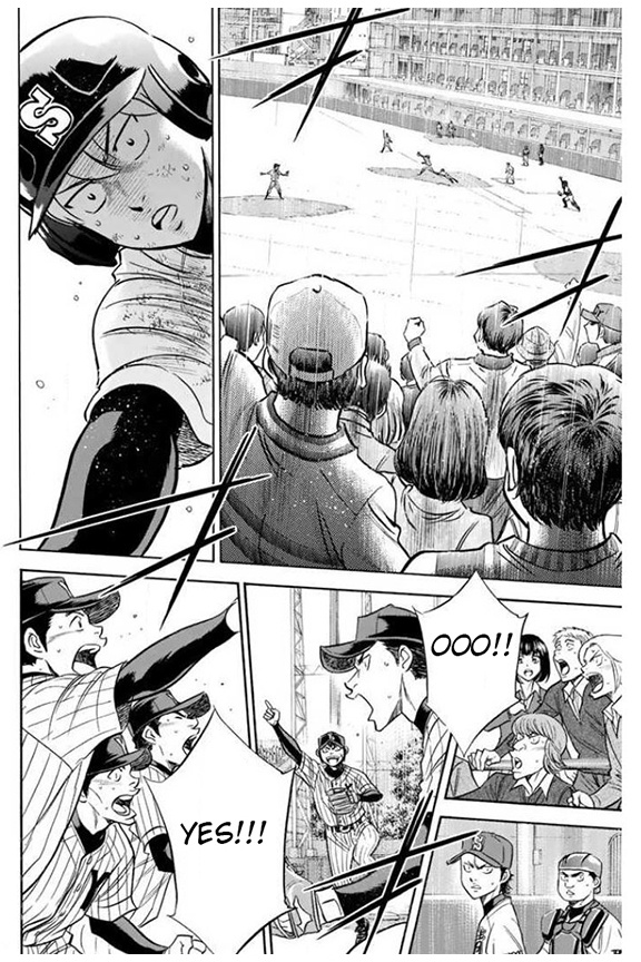 Daiya No A - Vol.46 Chapter 402: On The Ropes