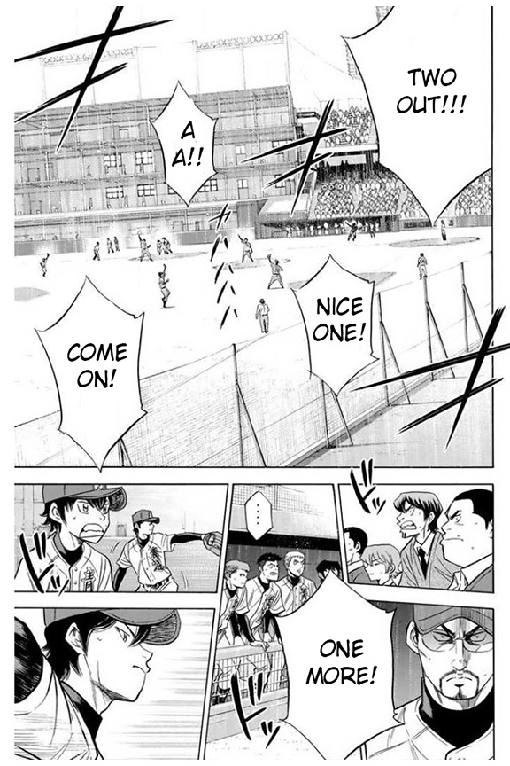 Daiya No A - Vol.46 Chapter 402: On The Ropes