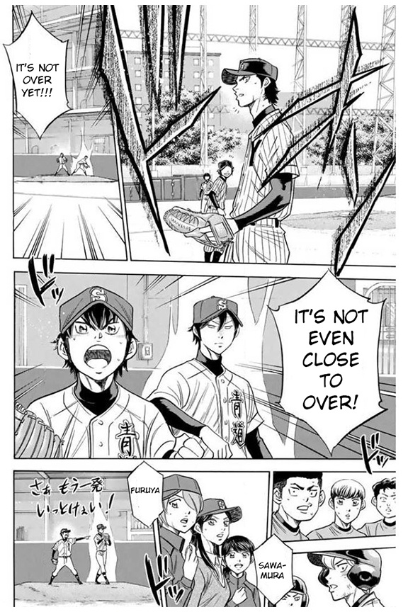 Daiya No A - Vol.46 Chapter 402: On The Ropes