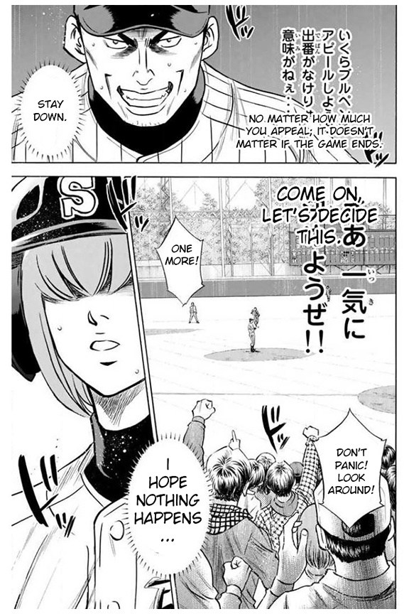 Daiya No A - Vol.46 Chapter 402: On The Ropes