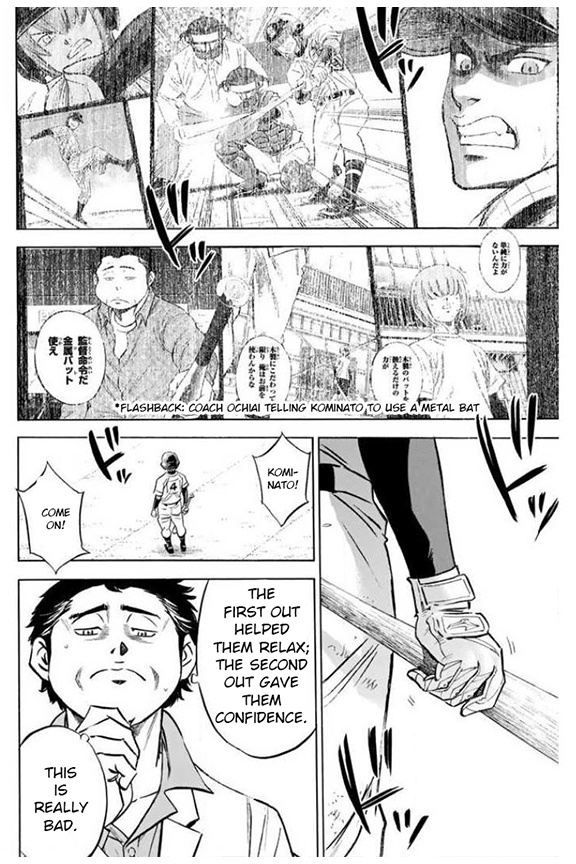 Daiya No A - Vol.46 Chapter 402: On The Ropes