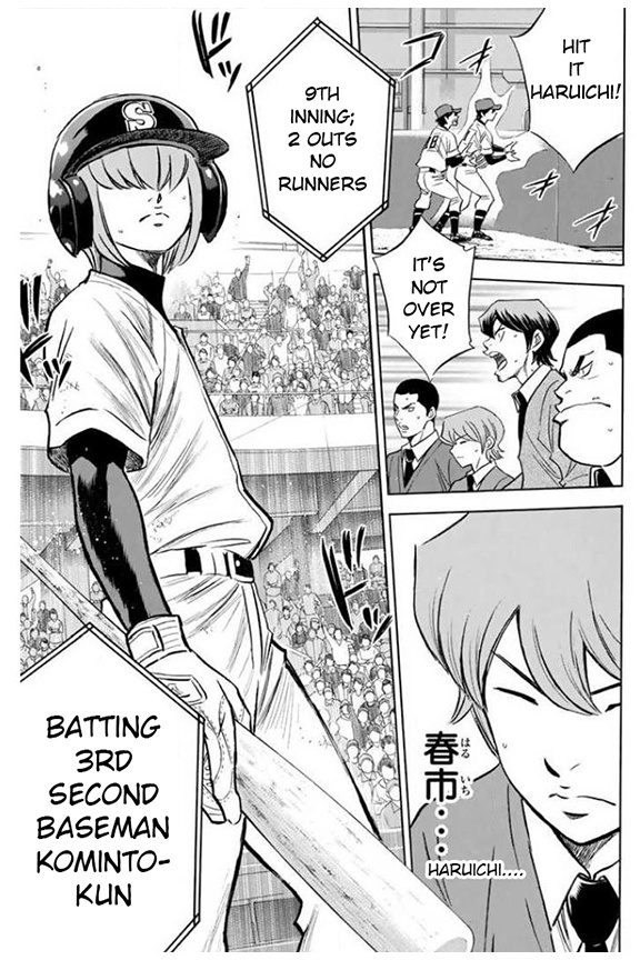 Daiya No A - Vol.46 Chapter 402: On The Ropes