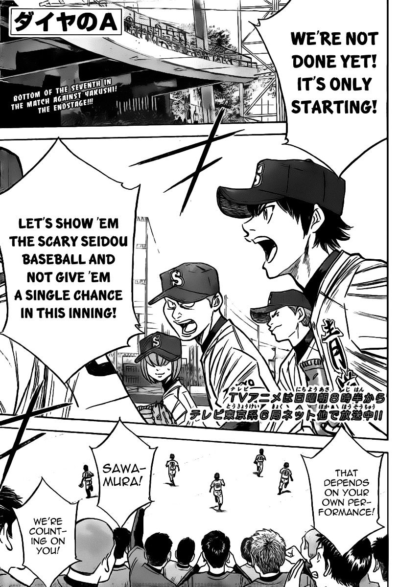 Daiya No A - Vol.8 Chapter 395 : The List Of People To Beat