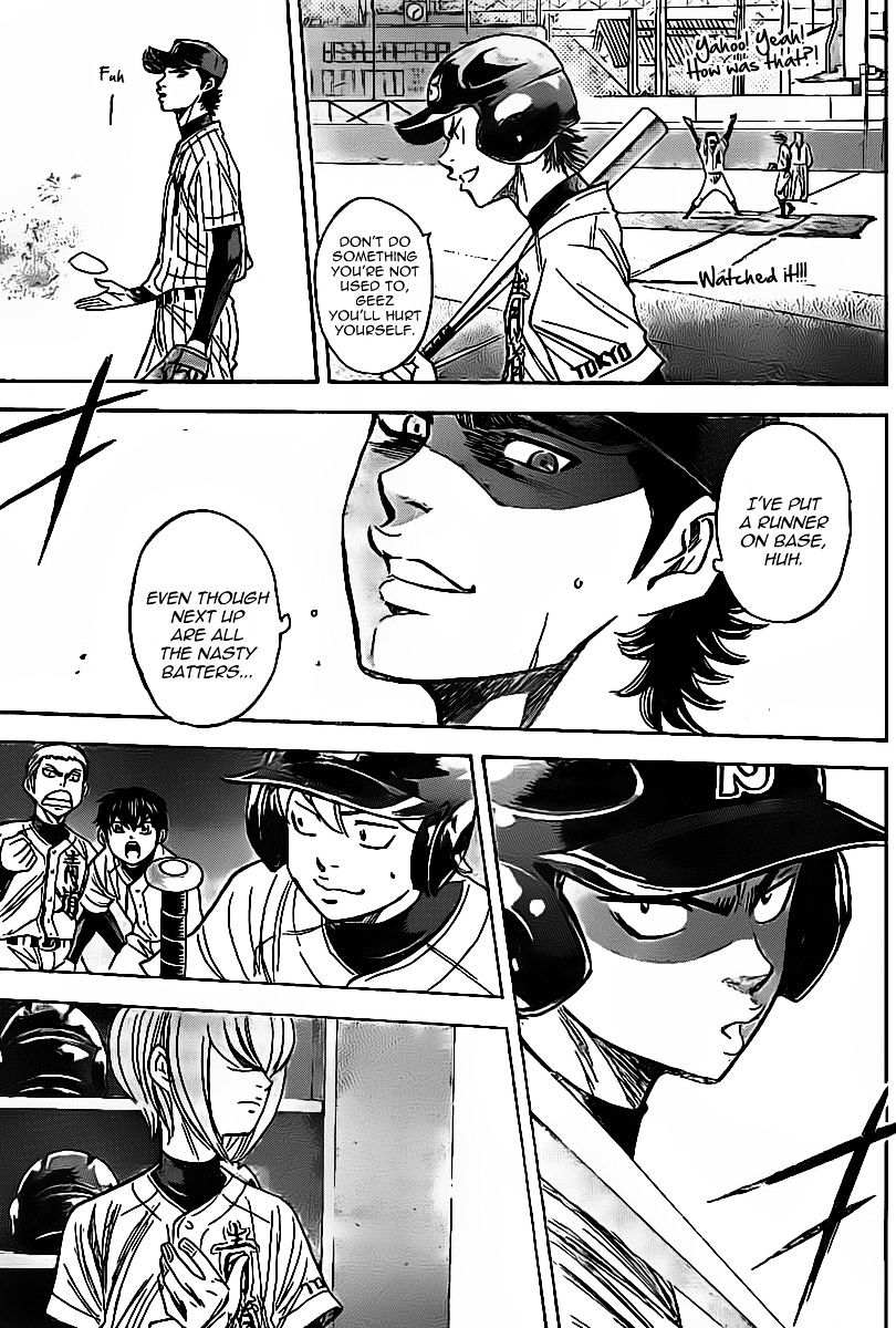 Daiya No A - Vol.8 Chapter 393 : The Atmosphere On The Field