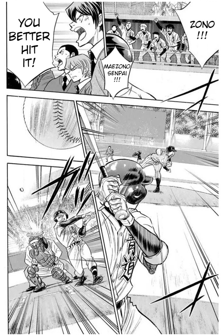 Daiya No A - Vol.46 Chapter 406: Shortstop's Head