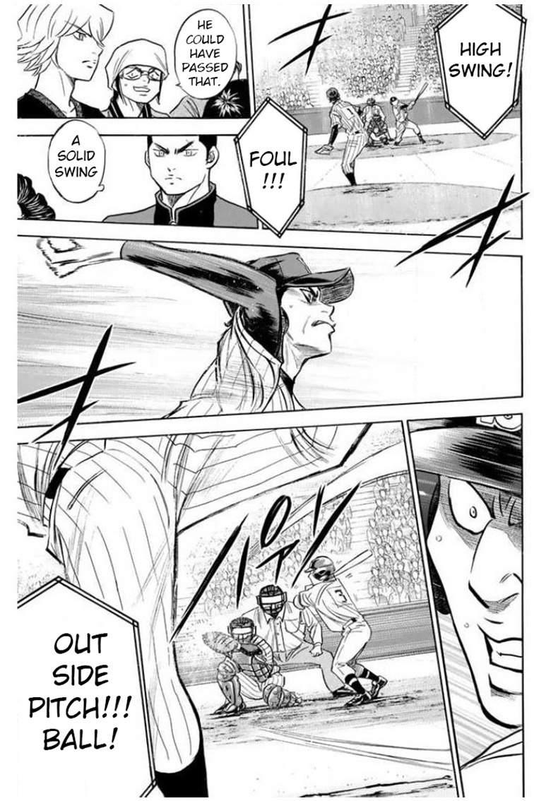 Daiya No A - Vol.46 Chapter 406: Shortstop's Head