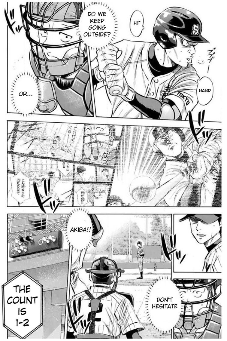 Daiya No A - Vol.46 Chapter 406: Shortstop's Head