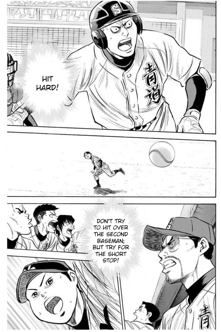 Daiya No A - Vol.46 Chapter 406: Shortstop's Head