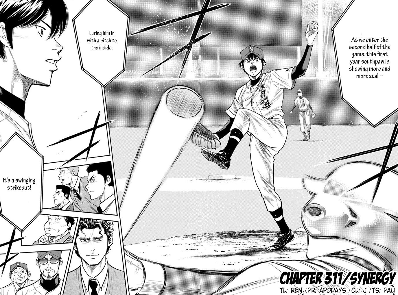 Daiya No A - Vol.36 Chapter 311 : Synergy