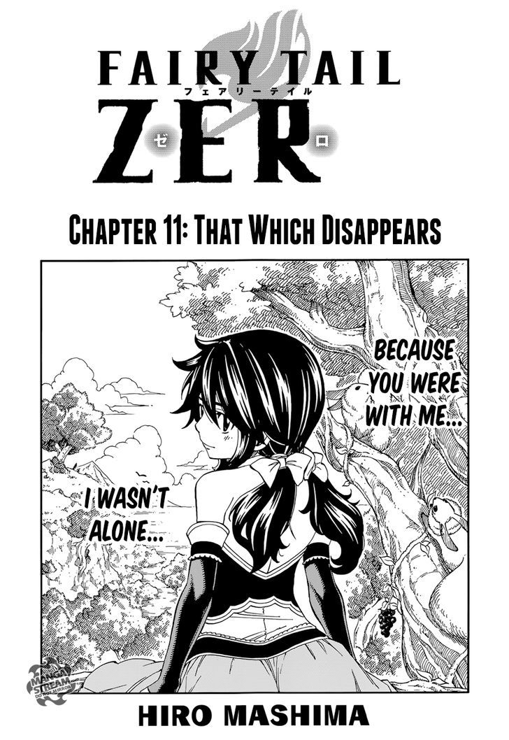 Fairy Tail Zero - Chapter 11 : That Which Disappears