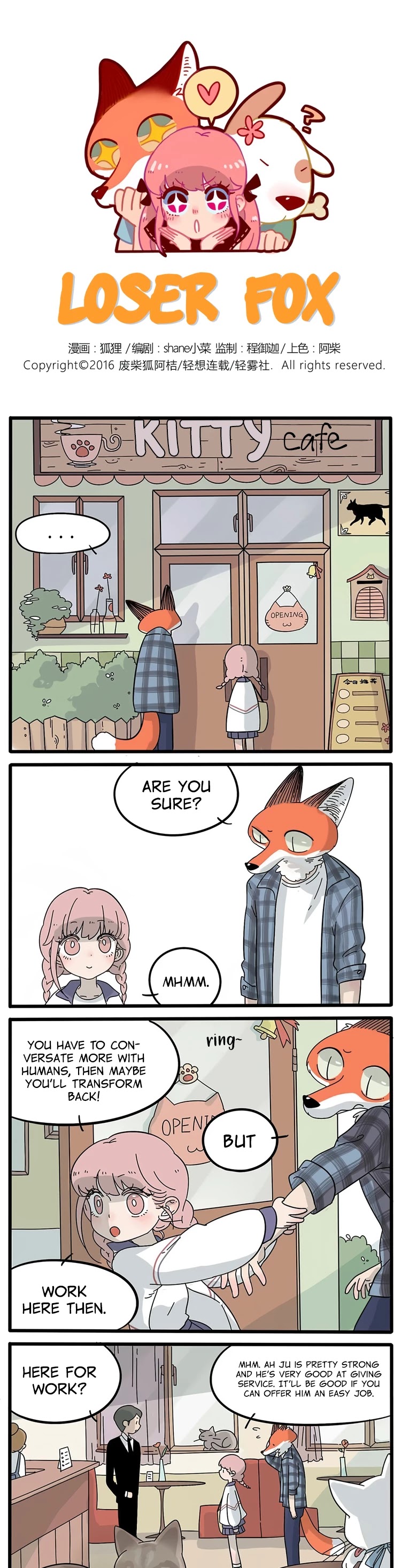 The Loser-Fox Orange - Chapter 13