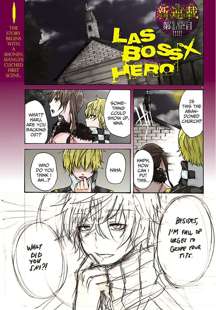 Lasboss X Hero - Vol.1 Chapter 1 : Mangaka's Duty_V2