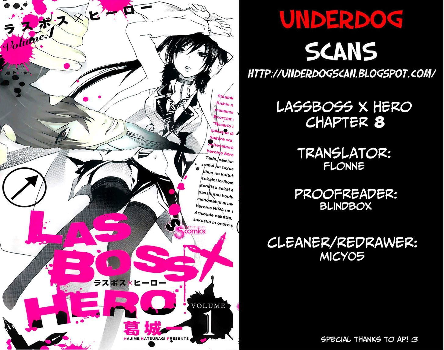 Lasboss X Hero - Vol.2 Chapter 8 : A Convinient Development!