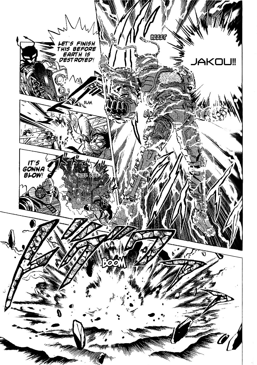 Juukou B-Fighter - Vol.1 Chapter 11: Operation Freeze Earth!