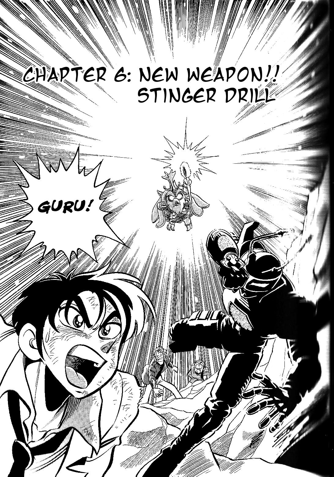 Juukou B-Fighter - Vol.1 Chapter 6: New Weapon!! Stinger Drill