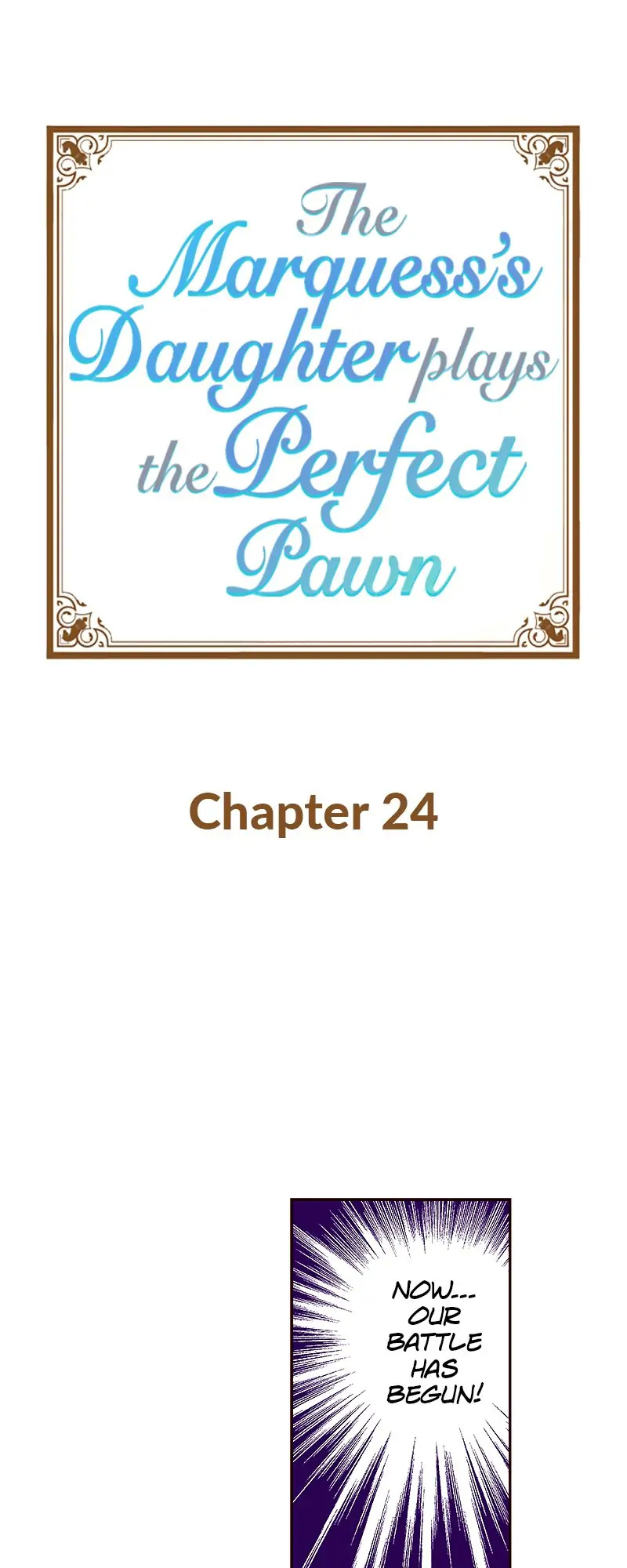 The Marquess’s Daughter Plays The Perfect Pawn - Chapter 24