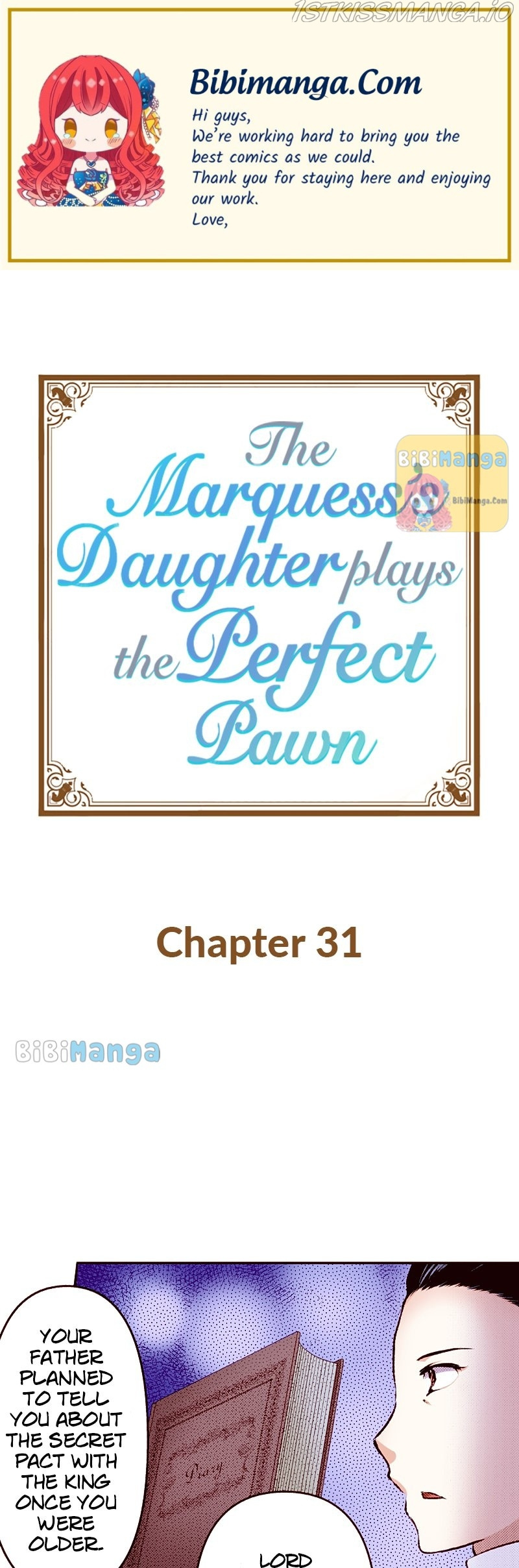 The Marquess’s Daughter Plays The Perfect Pawn - Chapter 31