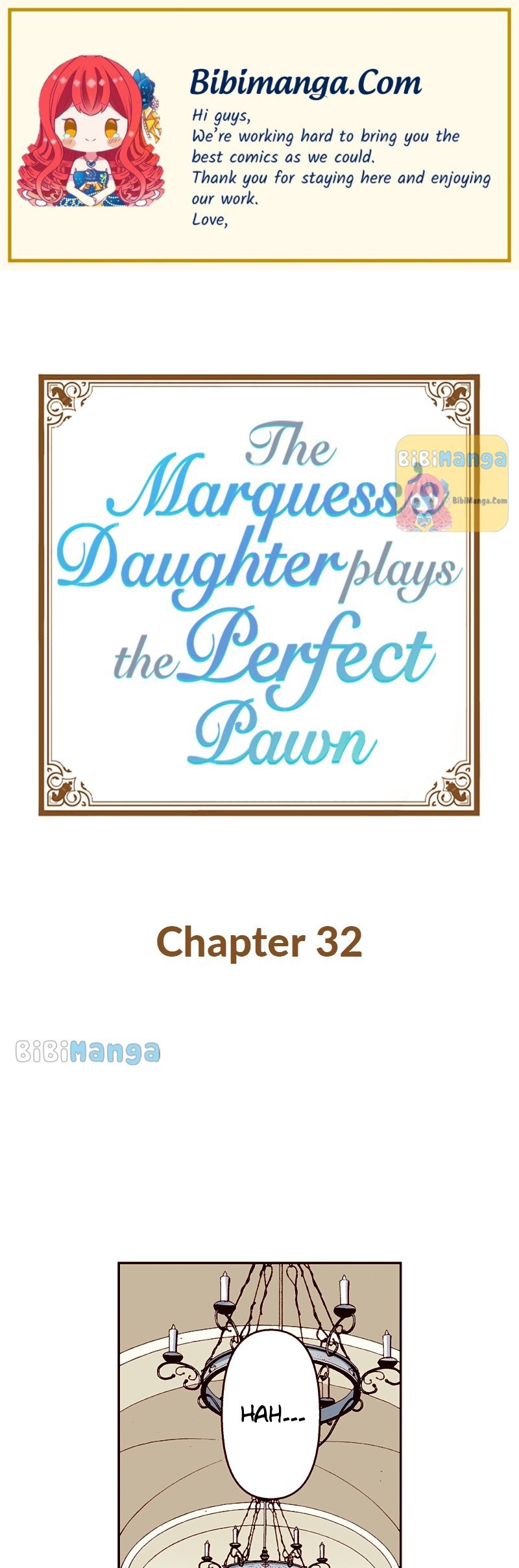 The Marquess’s Daughter Plays The Perfect Pawn - Chapter 32