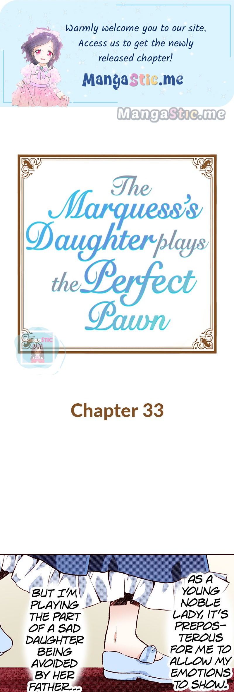 The Marquess’s Daughter Plays The Perfect Pawn - Chapter 33