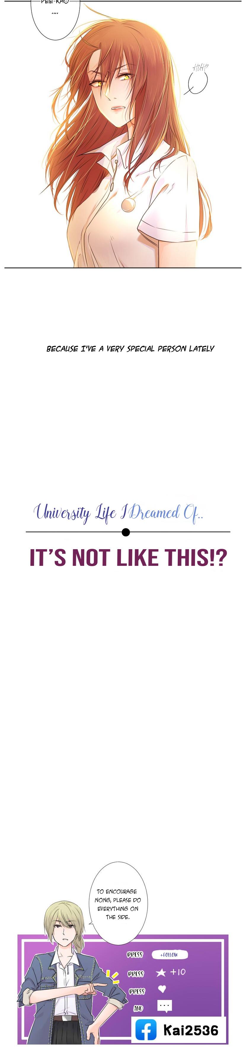 University Life I Dreamed Of… It's Not Like This! - Chapter 1